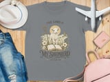The Lord Is My Shepherd Psalm 23 Bible Verse Christian Youth T-shirt, Vintage Lamb Religious Faith Graphic Tee thumbnail 12