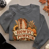 Howdy Pumpkin Tee or Sweatshirt thumbnail 2