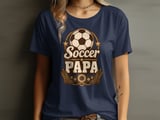 Soccer Papa Western Tee or Sweatshirt thumbnail 1