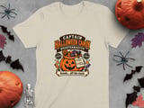 Captain Halloween Candy Quartermaster Jack O Lantern Trick Or Treat Pumpkin Graphic Crewneck Sweatshirts thumbnail 4