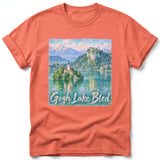 Gogh Lake Bled ~ Comfort Colors Premium Tee thumbnail 4