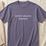 World's Okayest Stepmom Tee thumbnail 8