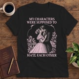 My Characters Were Supposed to Hate Each Other Softstyle Tee thumbnail 1