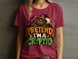 Pretend I'm A Cryptid Tee thumbnail 5