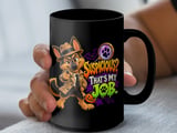Suspicious That's My Job German Shepherd Mug thumbnail 11