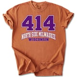 414 North Side Milwaukee WI Tee thumbnail 2