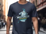 Moisturizer Enthusiast T-Shirt, Superhero Humor Tee, 24 7 Application Squad Shirt, Funny Skincare T-Shirt, Novelty Gift Idea thumbnail 4