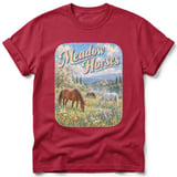 Meadow Horses ~ Comfort Colors Premium Tee thumbnail 2