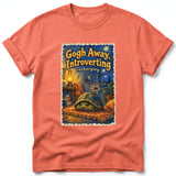 Gogh Away, Introverting ~ Comfort Colors Premium Tee thumbnail 4