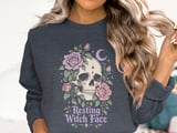 Resting Witch Face Tee or Sweatshirt thumbnail 17