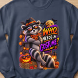Randy the Raccoon Halloween Sweatshirt thumbnail 4