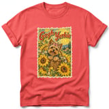 Gogh Yorkie ~ Comfort Colors Premium Tee thumbnail 3