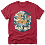 Noodle Wave ~ Comfort Colors Premium Tee thumbnail 2