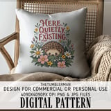 Here Quietly Existing Digital PNG thumbnail 6