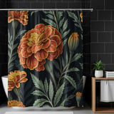 Marigold Tumbler Design, Floral Digital Papers, Watercolor Flower Backgrounds, Printable Tumbler Png, Digital Scrapbooking Paper thumbnail 10