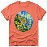 Gogh Cinque Terre ~ Comfort Colors Premium Tee thumbnail 5
