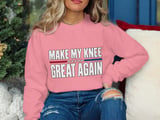 Make My Knee Great Again Orthopedic Surgery Recovery Post Op Patient Standard T-Shirt thumbnail 5