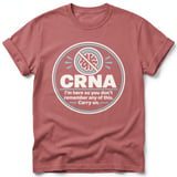 Funny CRNA Carry On Tee thumbnail 4