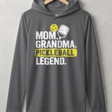 Pickleball Sport-Tek Performance Hood, Mom. Grandma. Pickleball Legend., Lightweight Hoodie thumbnail 5