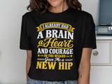 Wizard Gave Me A New Hip Tee thumbnail 1