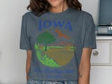 Iowa The Hawkeye State Est. 1846 T-Shirt thumbnail 11