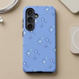 Blue Sparkle Stars MagSafe® Phone Case thumbnail 7