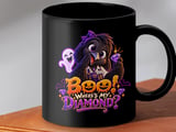 Boo Where's My Diamond Raven Mug thumbnail 8