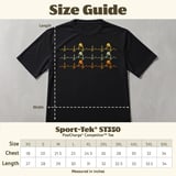 Pickleball Sport-Tek Performance Tee, Pickleball Paddle Heartbeat Pulse Lifeline Graphic, Court Apparel thumbnail 11