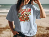 Sleigh All Day Basset Hound Tee thumbnail 4