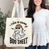 This Is Some Boo Sheet Tote Bag thumbnail 8