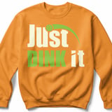 Pickleball Gildan Crewneck Sweatshirt, Just Dink It, Court Warm Up Layer for Chilly Matches and Daily Comfort thumbnail 9