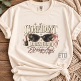 Confident Looks Good At Every Age PNG Vintage Retro Sunglasses Glam Birthday Clipart, Classy Women Empowerment Sublimation Design thumbnail 7