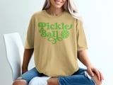 Pickleball Comfort Colors Shirt, Pickle Ball Retro Groovy Style, Vintage Graphic Tee for Players thumbnail 11