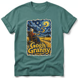 Gogh Granny ~ Comfort Colors Premium Tee thumbnail 8