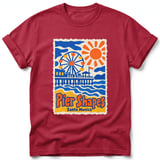 Pier Shapes ~ Comfort Colors Premium Tee thumbnail 2