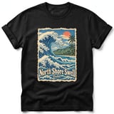 North Shore Swell ~ Comfort Colors Premium Tee thumbnail 1