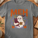 Meh Ghost Coffee Tee thumbnail 8