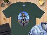 I Love Dogs And Motorcycles T-Shirt, Biker Dog Lover Tee, Funny Motorcycle Rider Shirt thumbnail 4