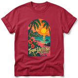 Tropic Like It's Hot ~ Comfort Colors Premium Tee thumbnail 2