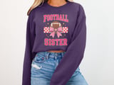 Football Sister Bow Tee or Sweatshirt thumbnail 17