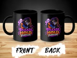 Please Hold Forever Crow Call Center Mug thumbnail 4