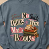Book Lover T-Shirt, Bibliophile Gift, Cozy Bookworm Sweatshirt, Dark Academia Reader Tee, Vintage Books & Coffee Apparel, Librarian Teacher thumbnail 12