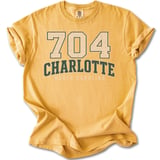 704 Charlotte North Carolina Tee thumbnail 3