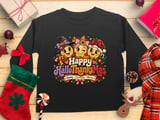 Happy Hallothanksmas Kids Sweatshirt Toddler Long Sleeve Baby  thumbnail 4