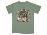 "Howdy Y'all" Boots & Cactus Graphic T-Shirt thumbnail 5