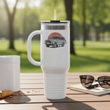 Grand Wagoneer Tumbler, The Waggy Car, Retro SUV Tumbler, Automotive Gift, Car Lover Tumbler, Wagon Tumbler, Cars at Petralla Shop thumbnail 3