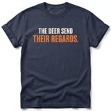 The Deer Send Their Regards Tee thumbnail 4