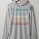 Pickleball Sport-Tek Performance Hood, Pickleball Pickleball Pickleball Pickleball Pickleball, Lightweight Hoodie thumbnail 6