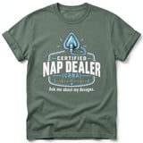 Certified Nap Dealer CRNA Tee thumbnail 9
