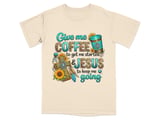 Rustic Faith Coffee & Jesus T-Shirt thumbnail 10